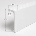 Maskownica Karnisza Biała 11 cm Listwa Sufitowa LED W Całości