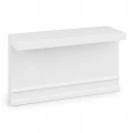 Maskownica Karnisza Biała 11 cm Listwa Sufitowa LED W Całości