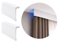Maskownica Karnisza Biała 11 cm Listwa Sufitowa LED W Całości