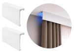 Maskownica Karnisza Biała 11 cm Listwa Sufitowa LED